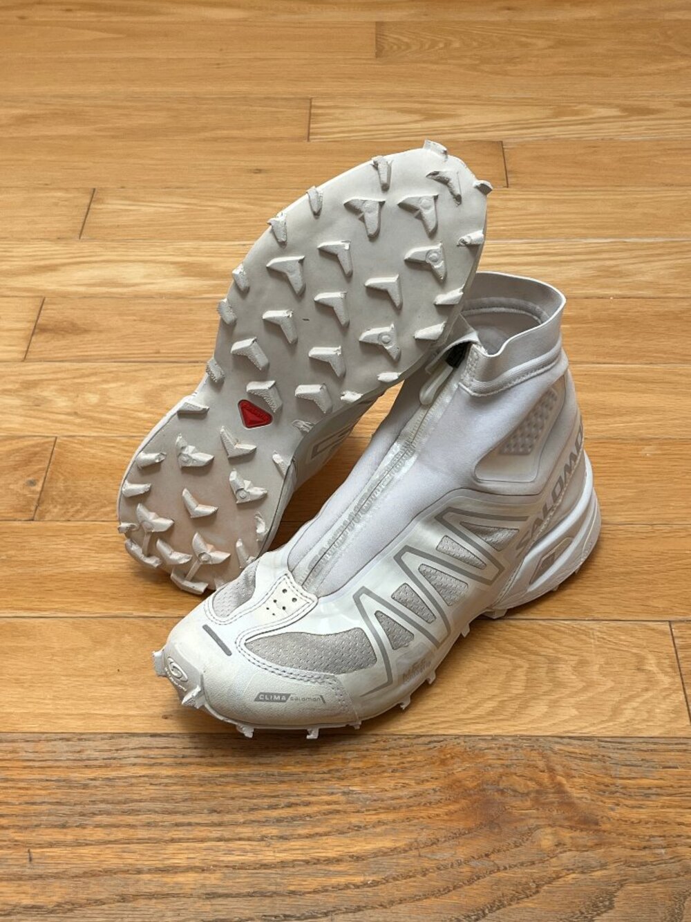Salomon Snowcross White Hiking Shoes US8.5